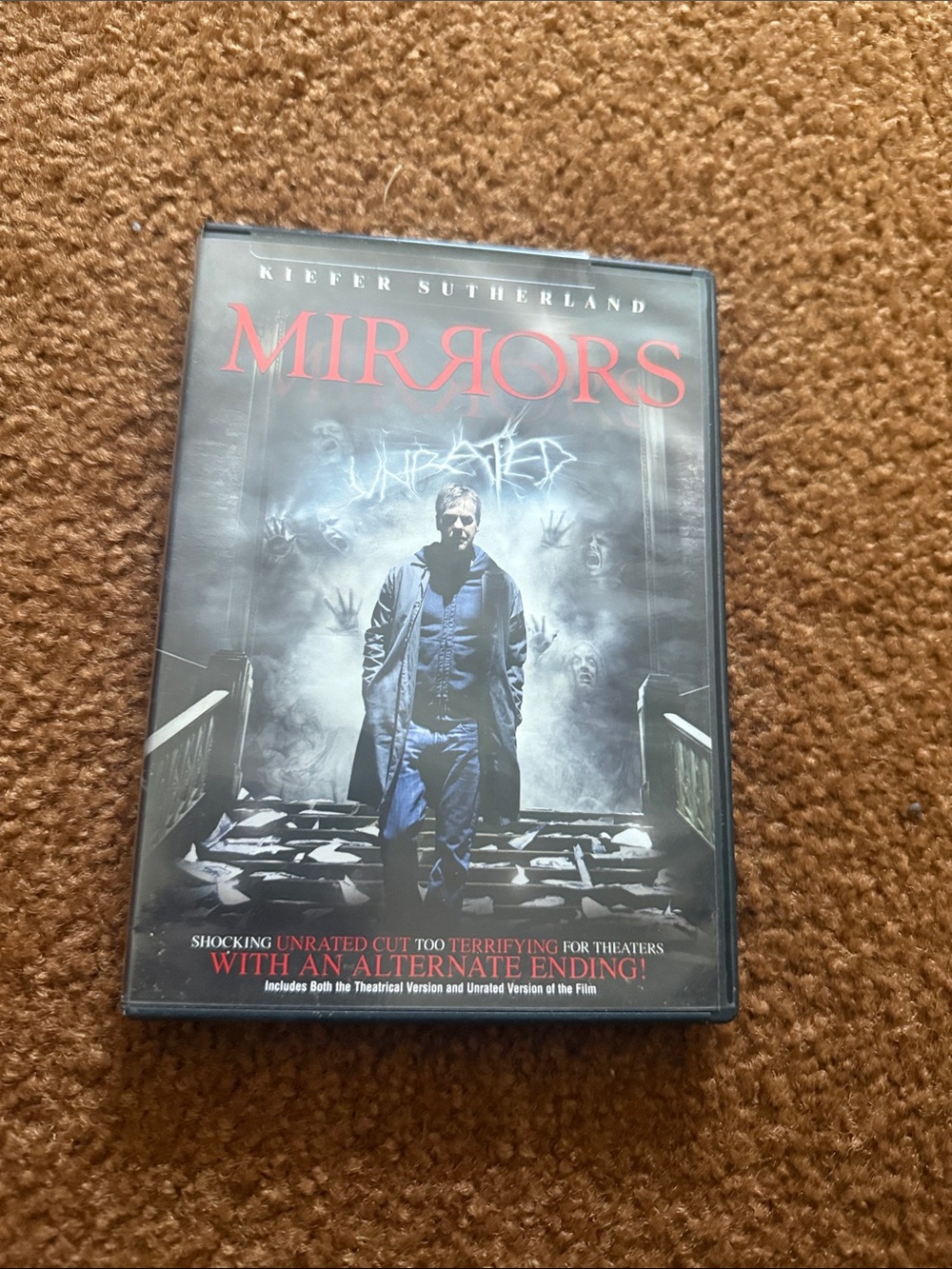 Mirrors (Unrated) DVD - Horror Movie - Black